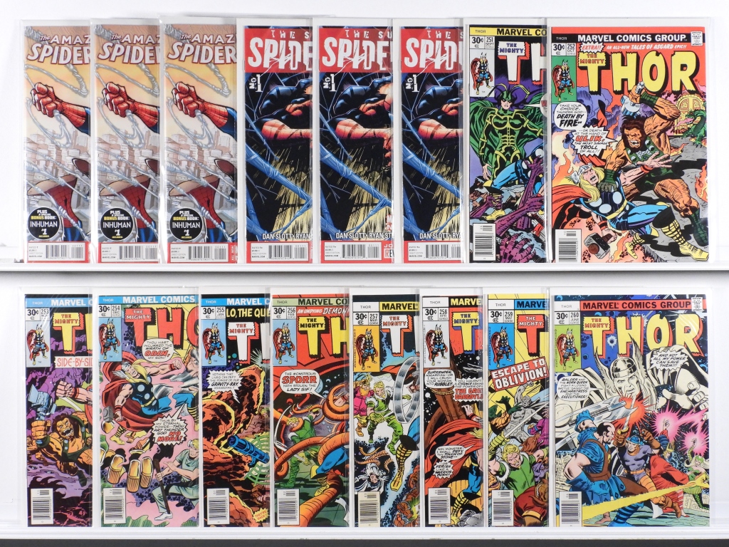 56PC MARVEL COMICS THOR #251-#300 &