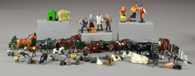 (57) Cast Iron Pieces Of A