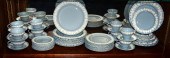 57 PC WEDGWOOD EMBOSSED QUEENS