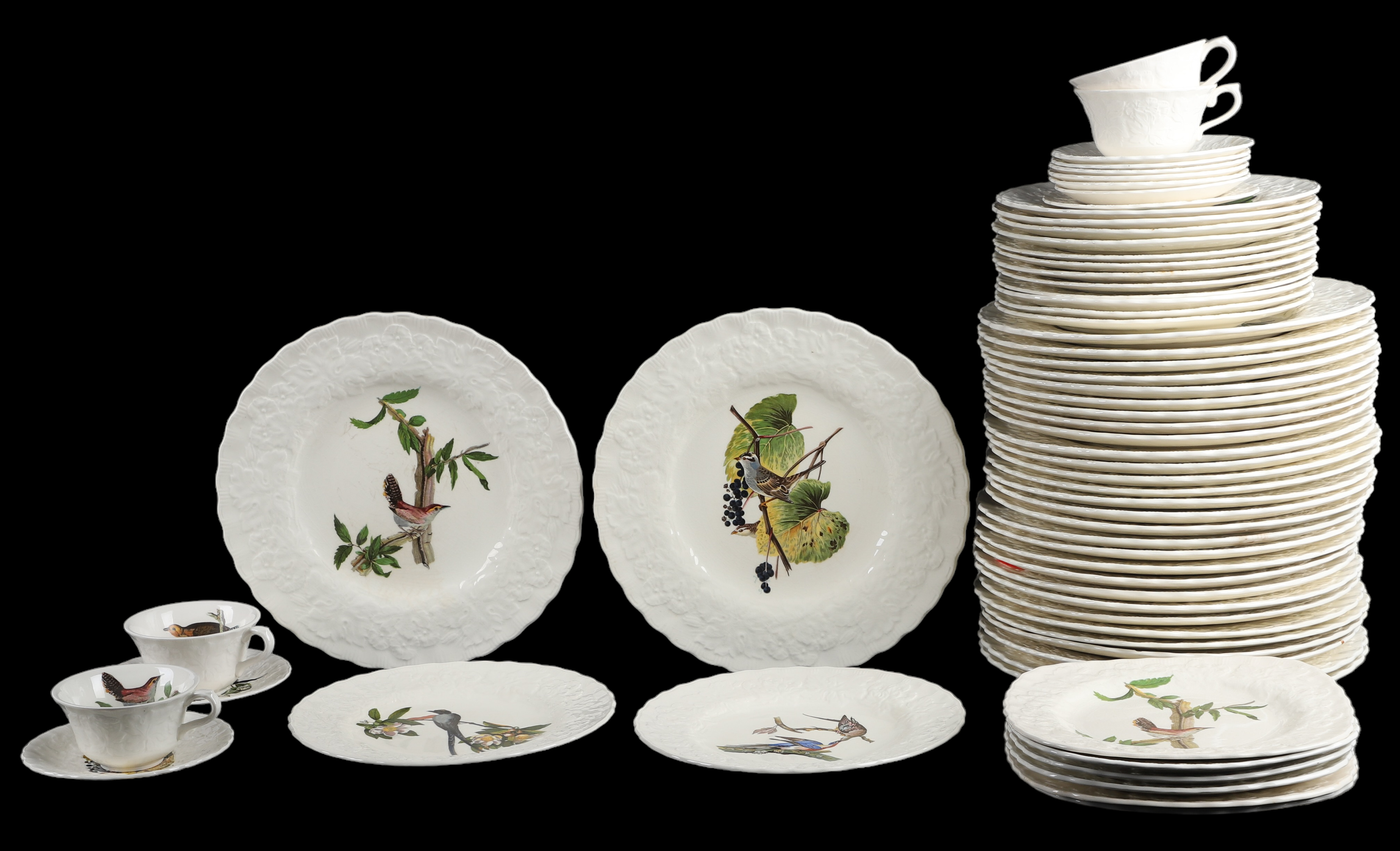 (57) Pcs Alfred Meakin Birds of