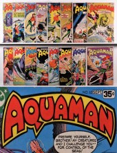57PC DC COMICS AQUAMAN #2-#62
