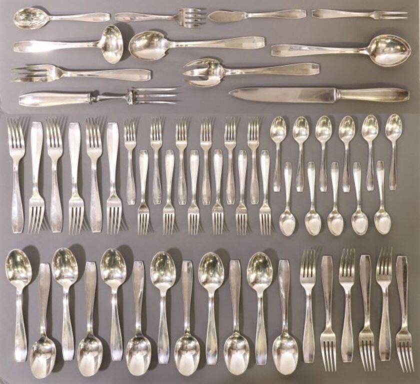 (58) CHRISTOFLE ATLAS SILVERPLATE
