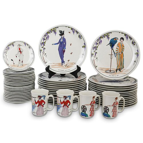 (58 PC) VILLEROY & BOCH DESIGN 1900
