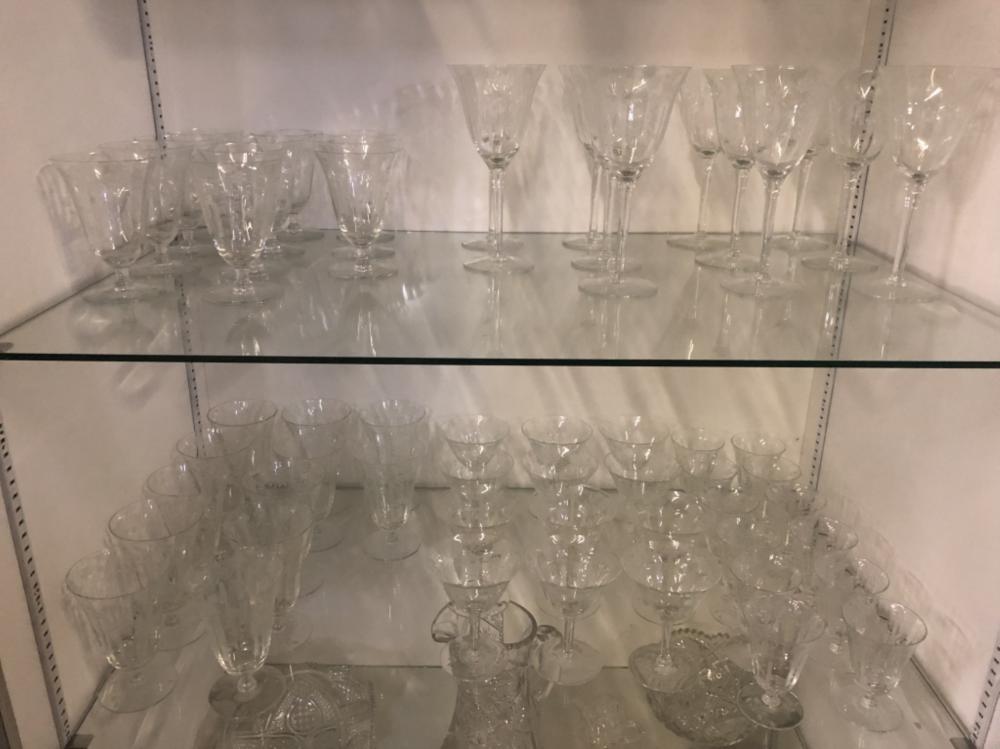 58 PCS ELEGANT DEPRESSION ERA