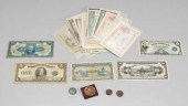 58 World banknotes, early to m