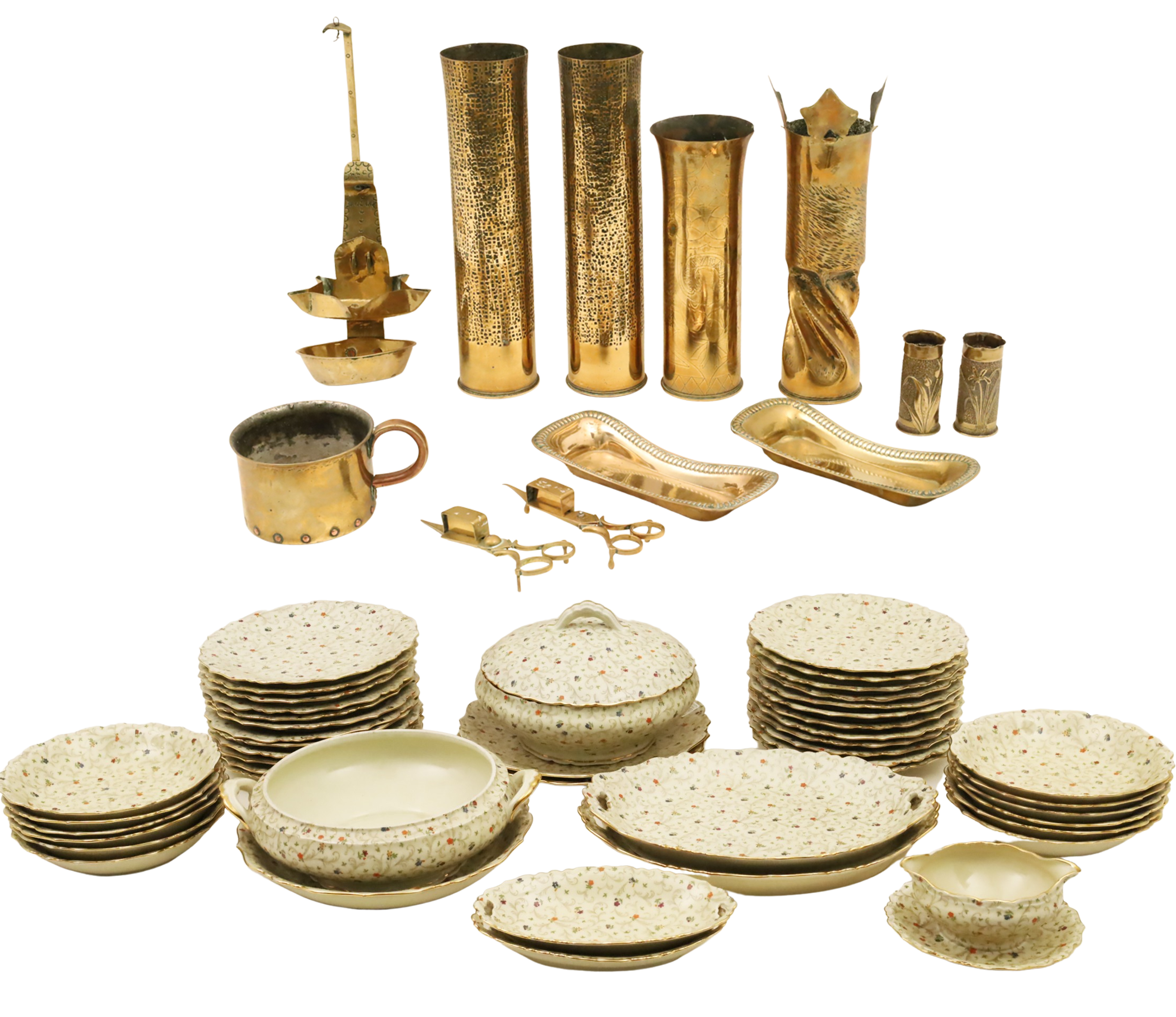 59 PC. MISC. ESTATE LOT 59 piece