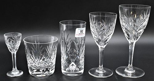 59 PIECE SET OF ST. LOUIS CRYSTAL