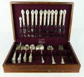 59PC GORHAM STERLING SILVER "A