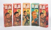5PC 1970 HASBRO GI JOE ADVENTU