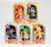 5PC 1983 MATTEL RAINBOW BRITE
