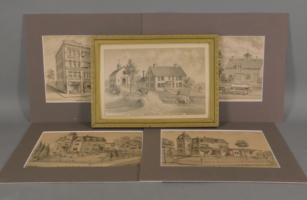5PC 19C. RHODE ISLAND ARCHITECTURAL