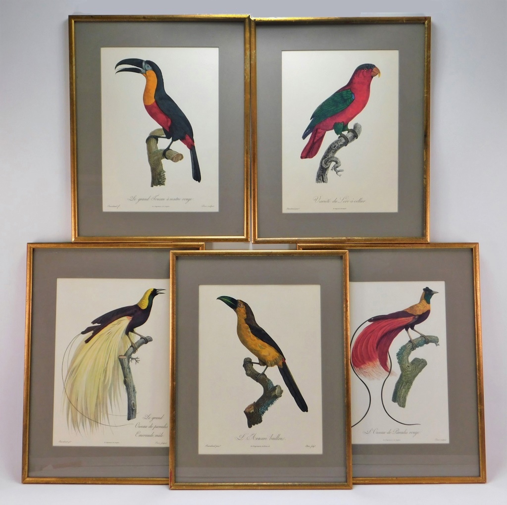 5PC AFT. JACQUES BARRABAND EXOTIC