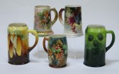 5PC AMERICAN BELLEEK ASSORTED