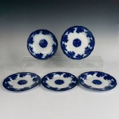 5PC ANTIQUE NEW WHARF POTTERY