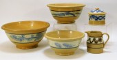 5PC ANTIQUE SEAWEED MOCHA YELL