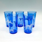 5PC ART DECO HAZEL ATLAS SHOW