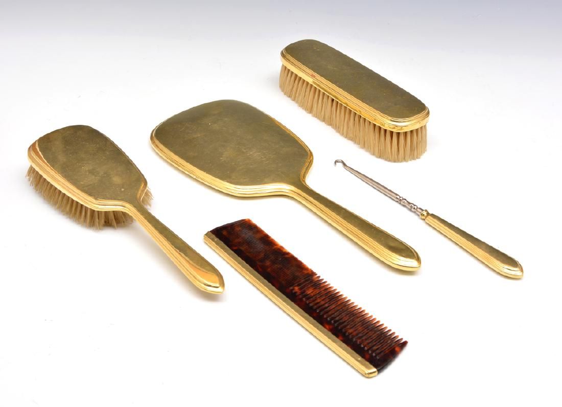 5PC ASSEMBLED 14K GOLD VANITY
