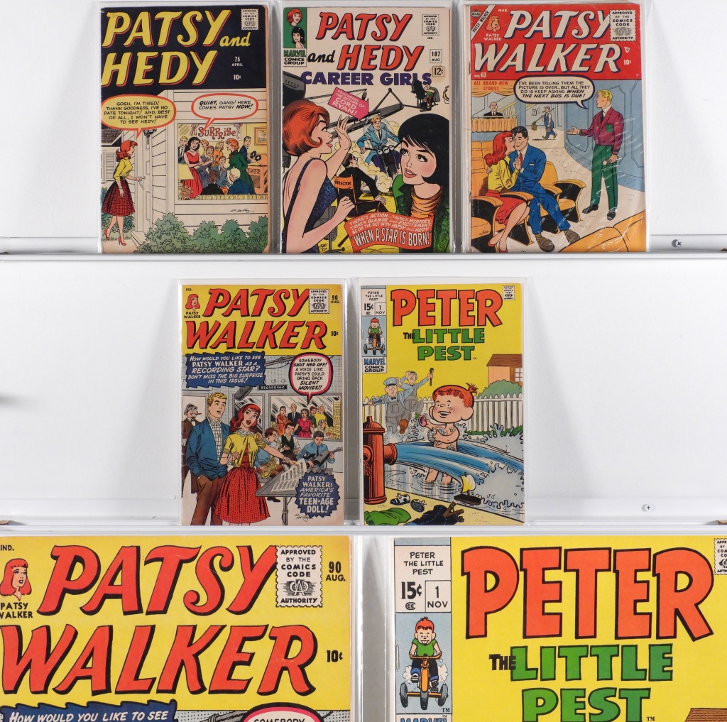5PC ATLAS MARVEL COMICS PATSY &