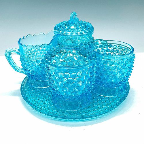 5PC CHILDREN'S DOYLE BLUE HOBNAIL