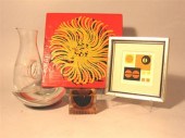 5pc Danish Enamel Wall Plaque,