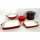 5pc DANSK Kobenstyle Enamel Mi