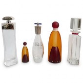 (5PC) DESIGNER GLASS DISPLAY B