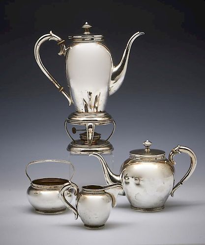 5PC D.J. AUBERT DUTCH SILVER 835