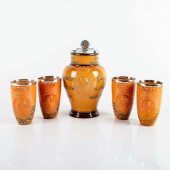 5PC DOULTON LAMBETH JUG AND TU