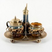 5PC DOULTON LAMBETH STONEWARE