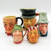 5PC ENGLAND MINI DICKENS CHARA