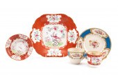 5PC ENGLISH IRON RED & BLUE PO