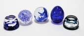 5PC EUROPEAN & AMERICAN ART GL