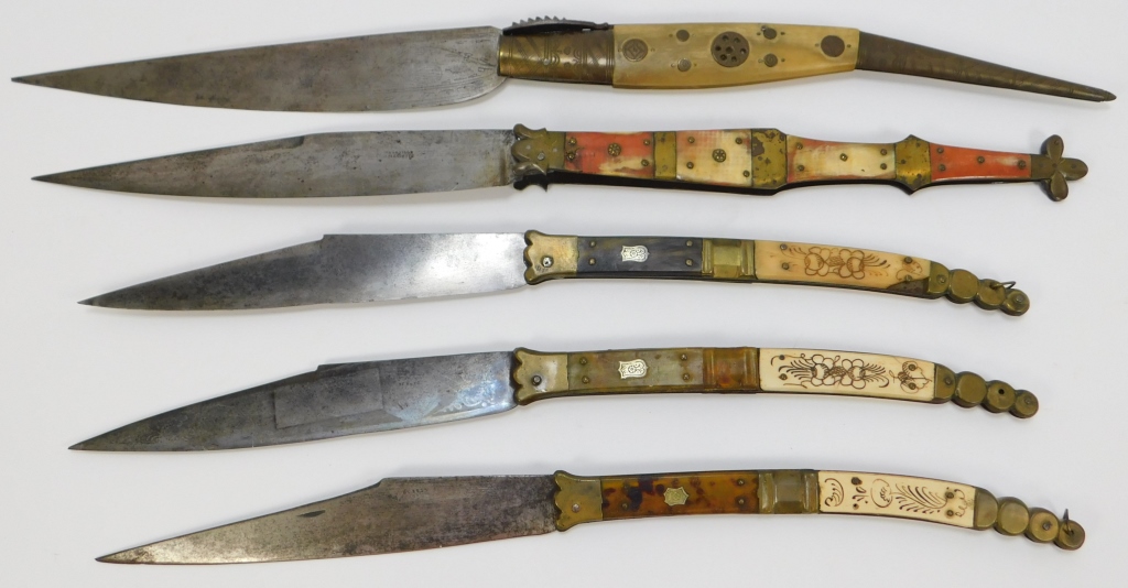 5PC EUROPEAN NAVAJA FOLDING