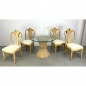 5pc FORT SMITH Rattan Dinette