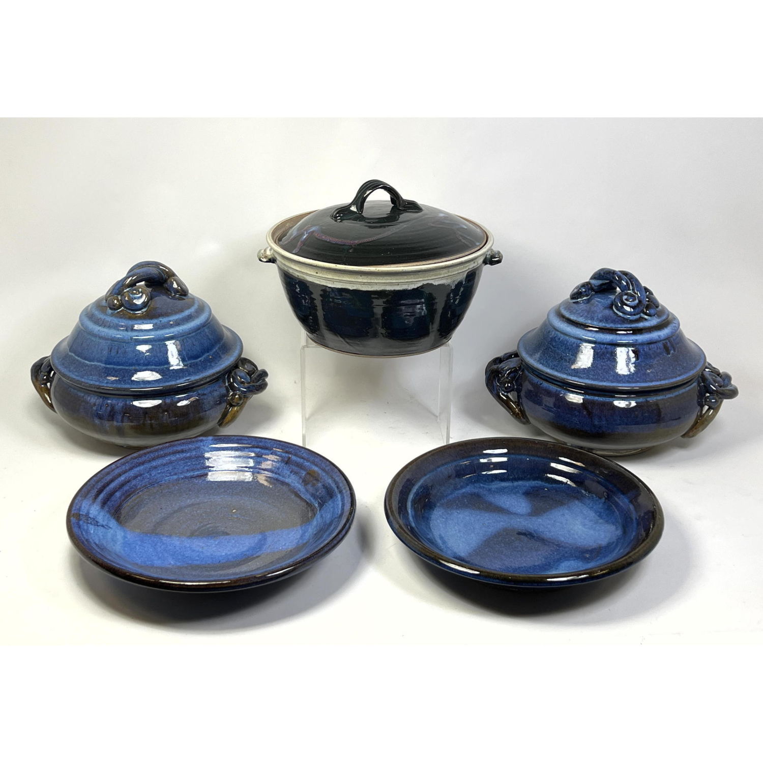 5pc Glazed Studio Ceramics
