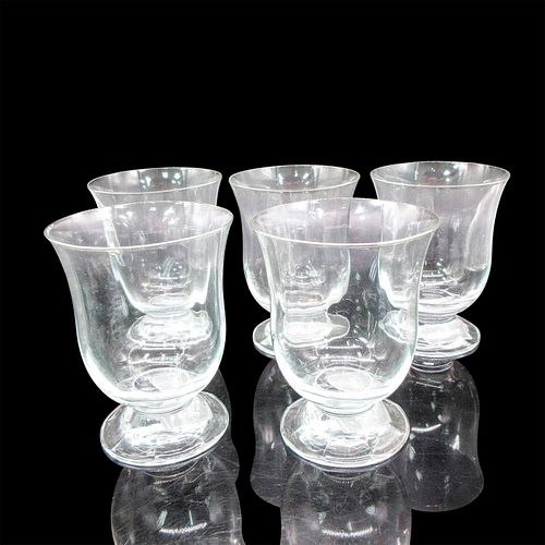5PC GORHAM CRYSTAL HIGHBALL TUMBLER
