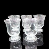 5PC GORHAM CRYSTAL HIGHBALL TU