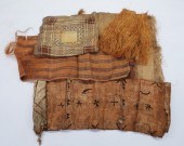 5PC HAWAIIAN TAPA CLOTHS & GRA