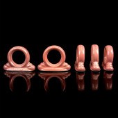 5PC HOMER LAUGHLIN NAPKIN RING