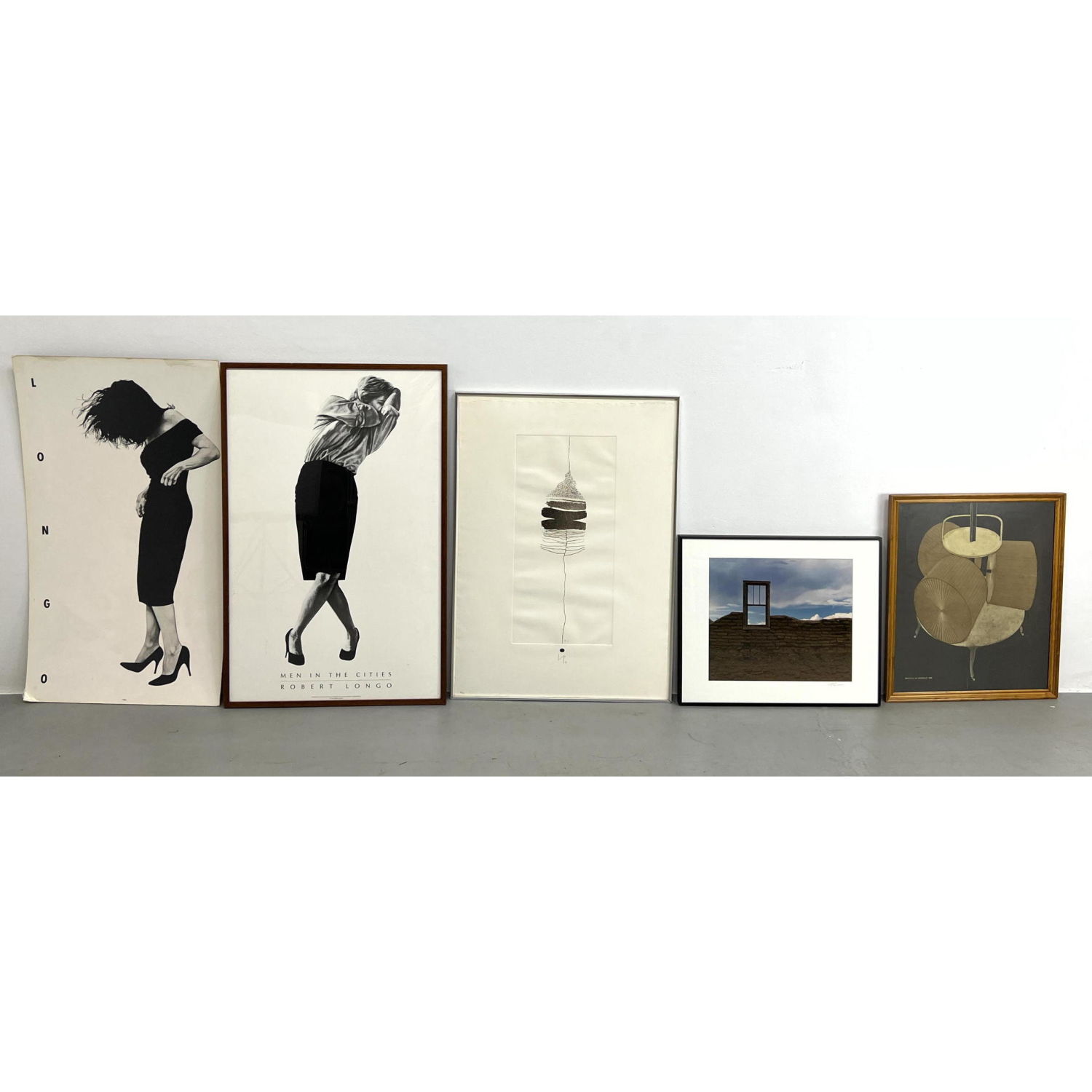 5pc incl. ROBERT LONGO MEN IN THE