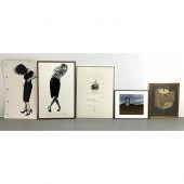 5pc incl. ROBERT LONGO MEN IN