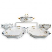 (5PC) J & C MALMAISON PORCELAI