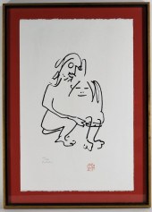 5PC JOHN LENNON SIGNED SERIGRA