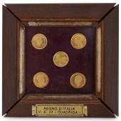 (5PC) KINGDOM OF ITALY GOLD CO