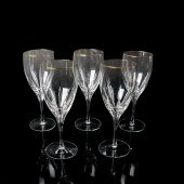 5PC LENOX CRYSTAL GLASSES, FIR
