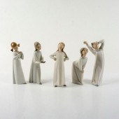5PC LLADRO PORCELAIN CHILDREN