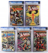 5PC MARVEL COMICS X-MEN KEY IS