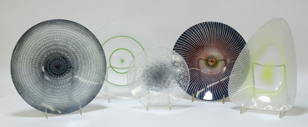 5PC MAURICE HEATON MCM MODERN ART