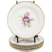 (5PC) MEISSEN PORCELAIN DISHES