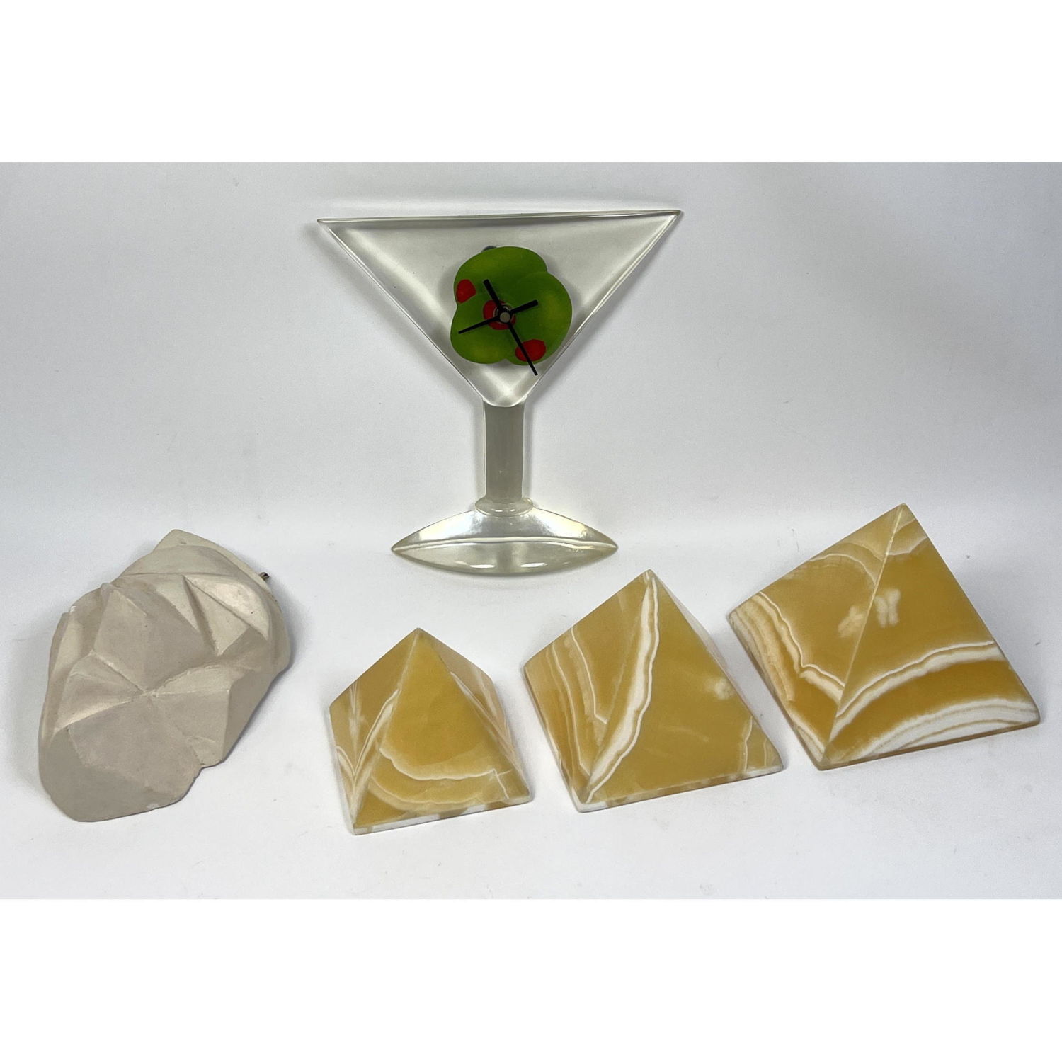 5pc Modernist Design Lot. Martini